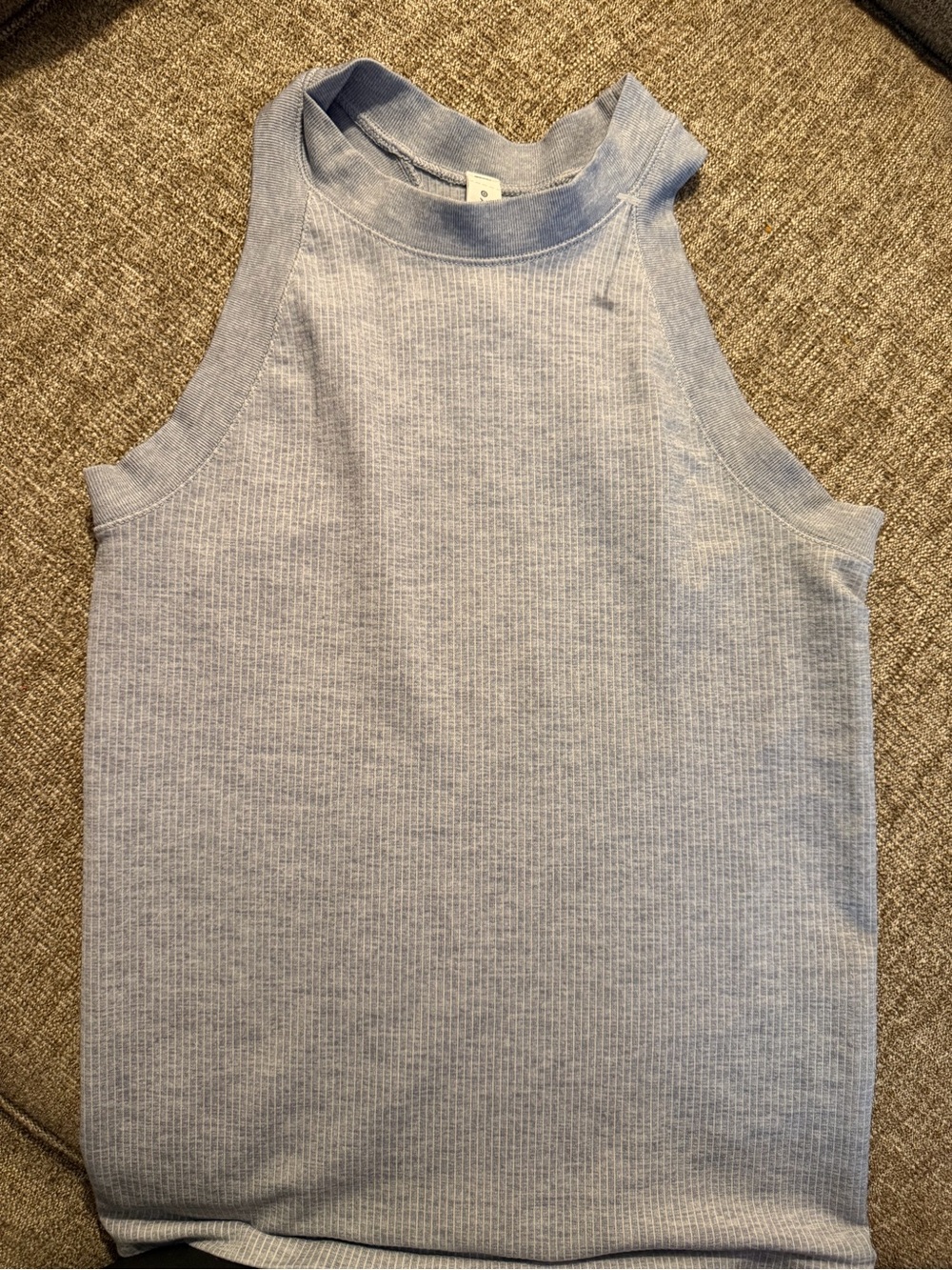 Athleta Gray Ribbed Women's Tank Top